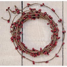 Pip Berry String Garland - Red